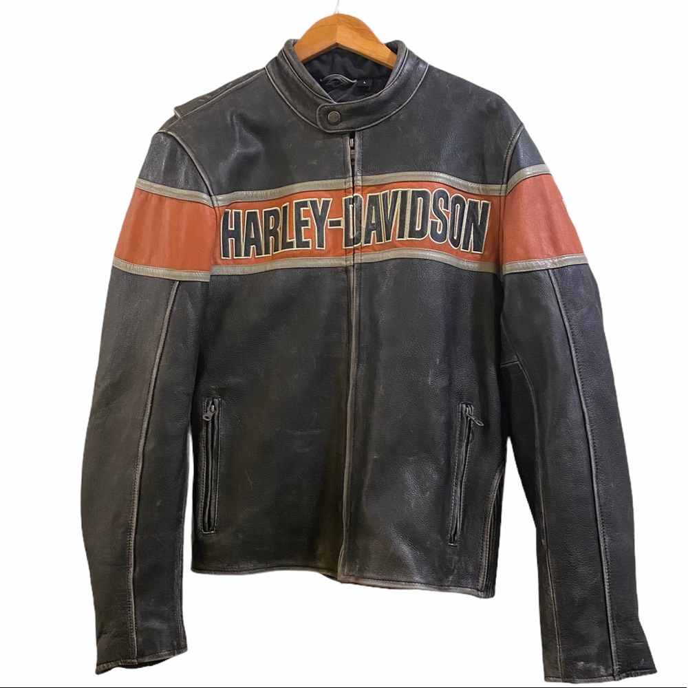 Harley-Davidson Men’s Victory Lane Leather Jacket